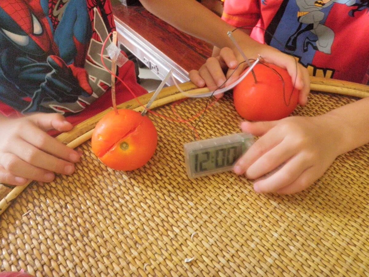 Potato clock