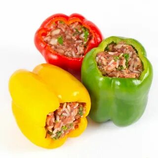 Фаршированные перцы с рисом на заморозку
