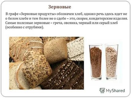 Зерна список