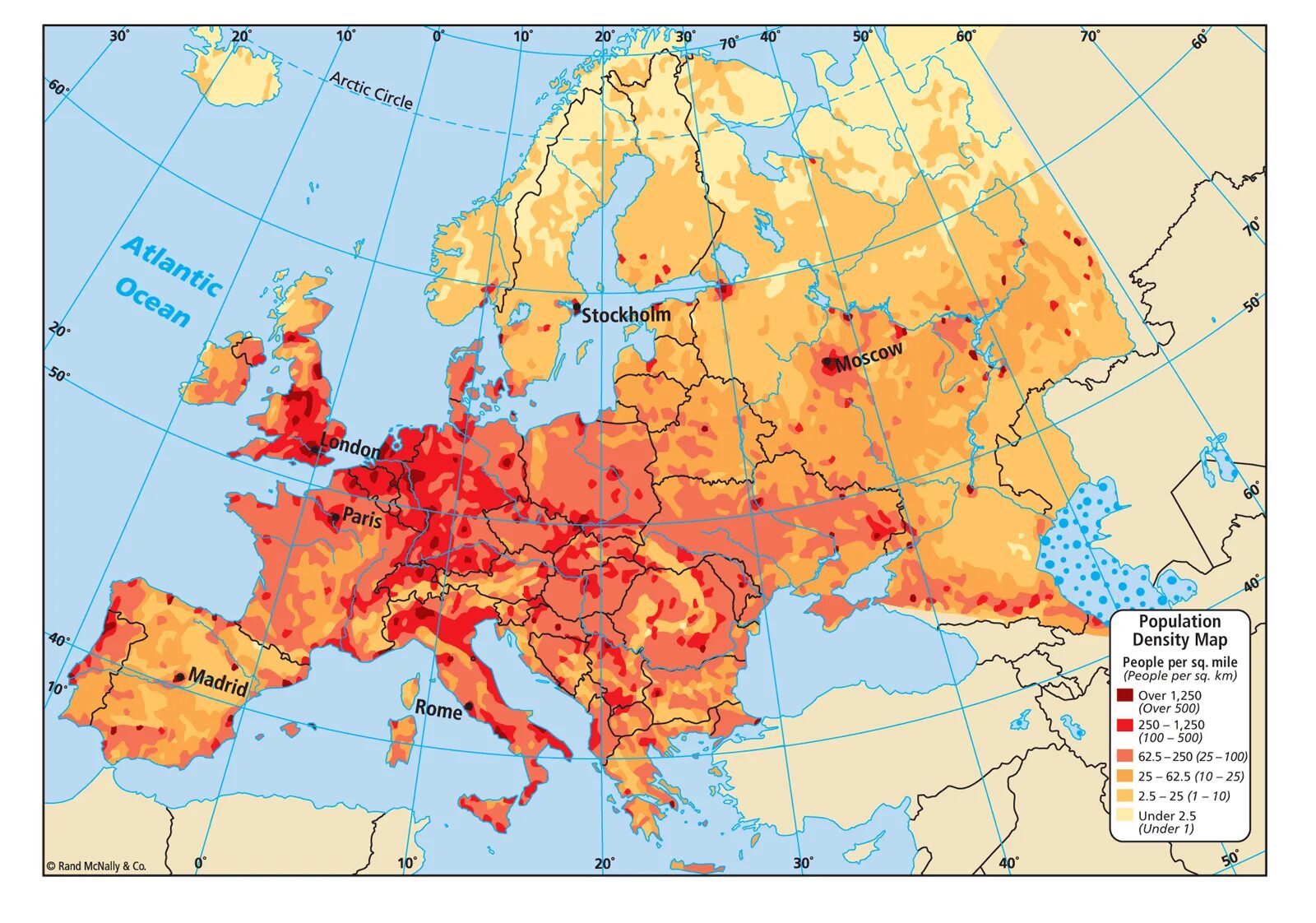 Карта плотности населения Европы. Плотность населения Европы. Карта плотности населения зарубежной Европы. Карта плотности населения Европы 2020.