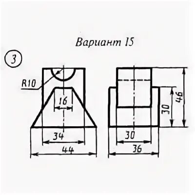 Задание 23 боголюбов готовый чертеж