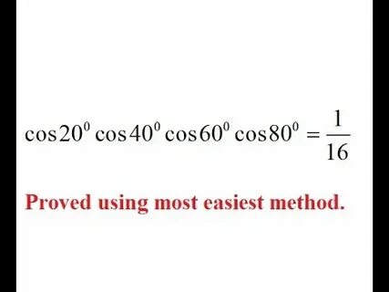 Cos 20