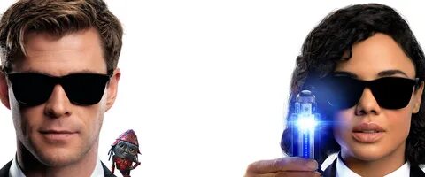 Homens de Preto Spawny Agente H Agente M 7680x3200.