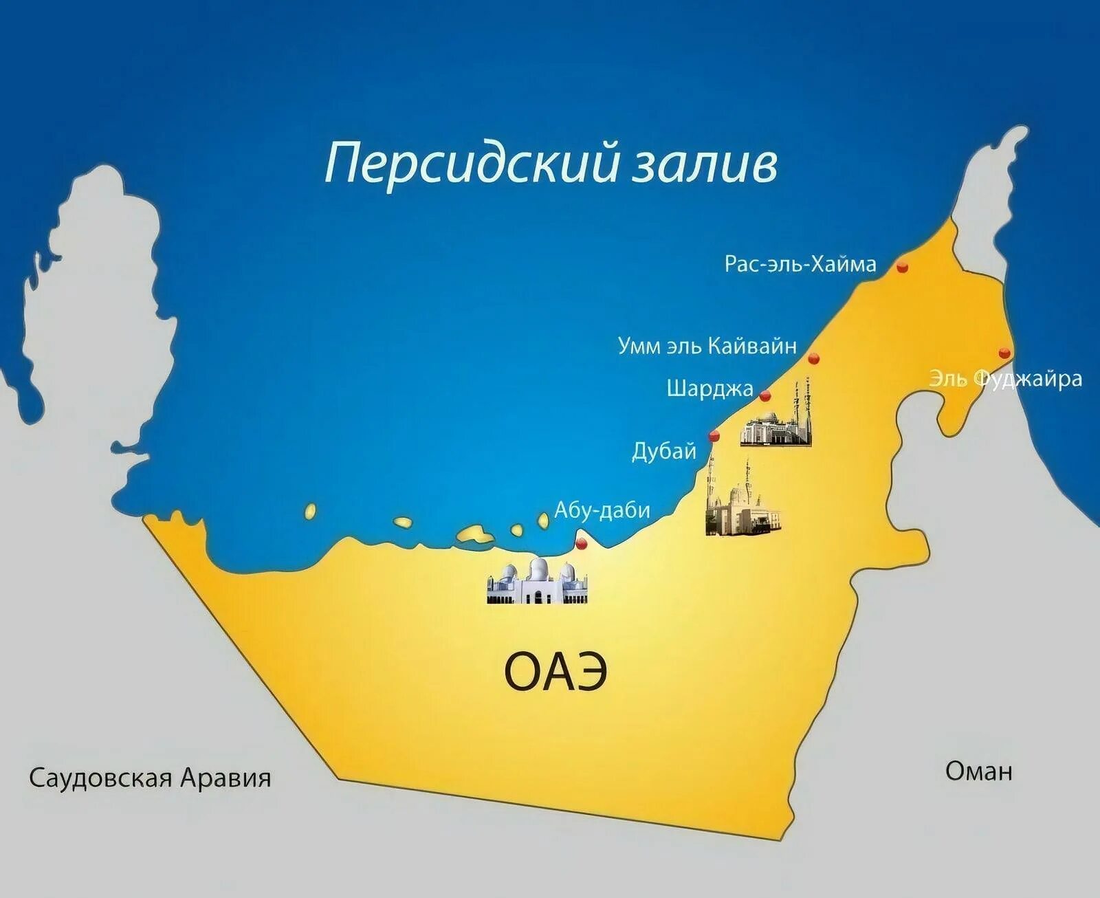 В какой стране находится дубай