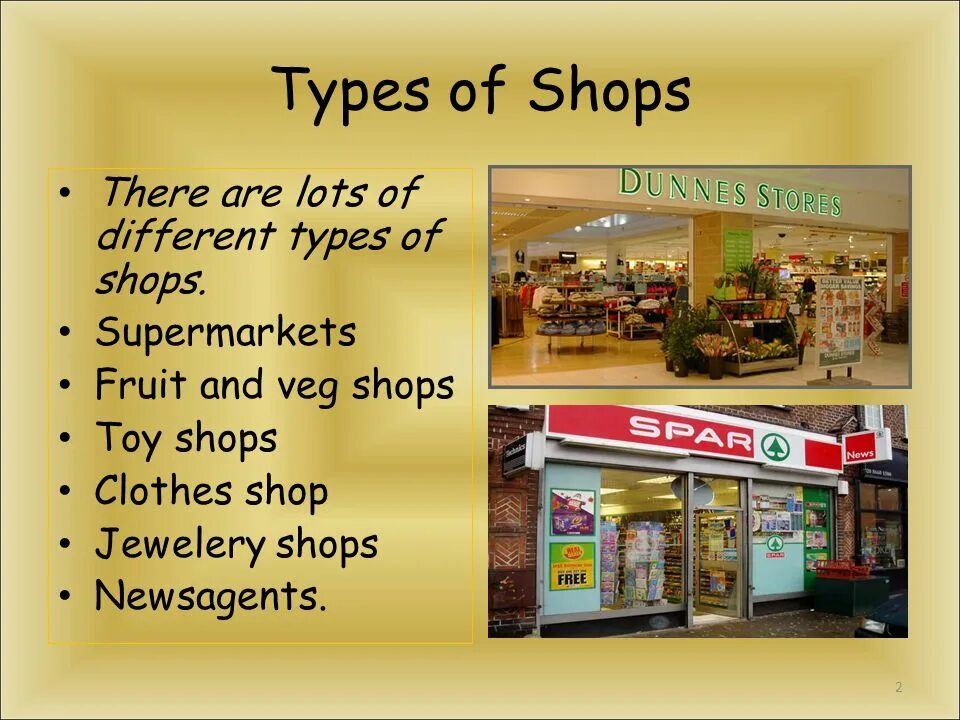 There are a lot of. Shopping презентация. Shopping презентация по английскому. Названия магазинов на английском. Shops на английском.