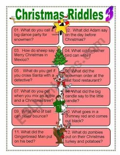 Christmas riddles