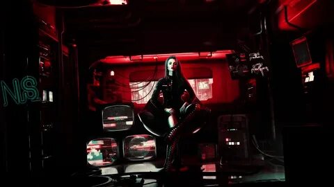 Cyberpunk techno