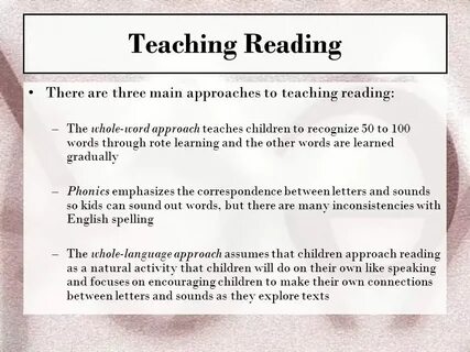 Reading the second