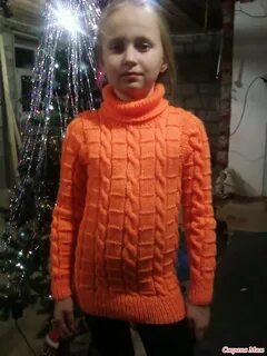 Вязаные свитера 10 лет