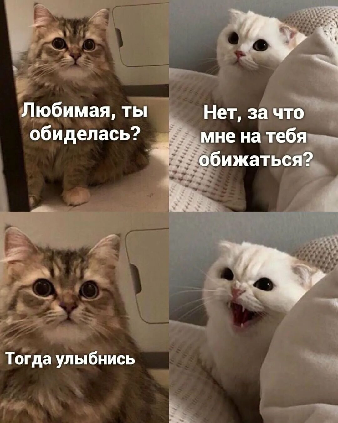 Тогда обижусь
