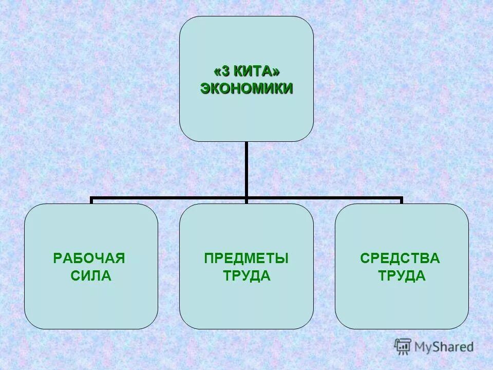 3 кита экономики 3 класс