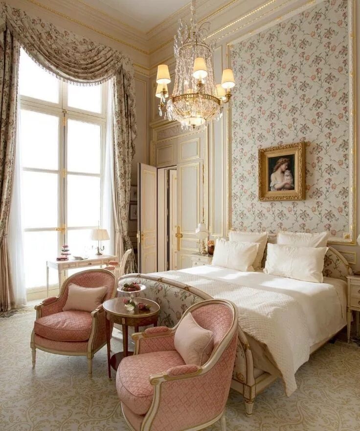 Neoclassical bedroom on Behance Luxury bedroom master, Neoclassical interior des