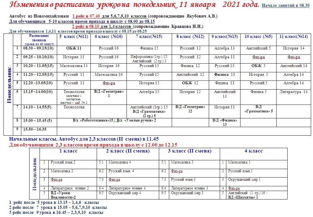 Изменение расписания уроков в школе. Расписание уроков. Изменения в расписании. Изменения в расписании занятий. Изменения в расписании уроков.