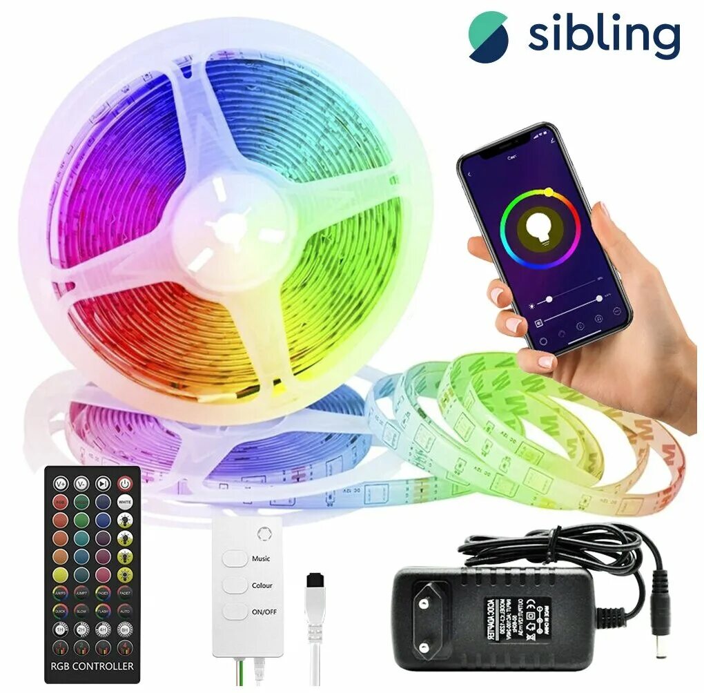 Rgb лента 5м. Led strip light controller. Умная rgb лента sibling powerlite-s. Philips hue управление светом. Умные rgb.