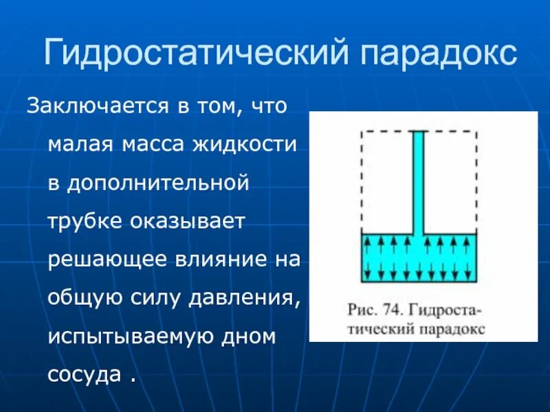Давление сила давления физика 7 класс презентация. Эксперимент паскаля гидростатический парадокс. гидростатический парадокс 7 класс физика. гидростатический парадокс заключается. гидравлический парадокс.