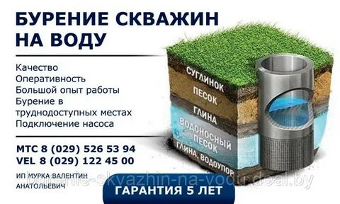 Скважина на воду отзывы