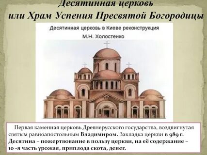 Десятина в церкви