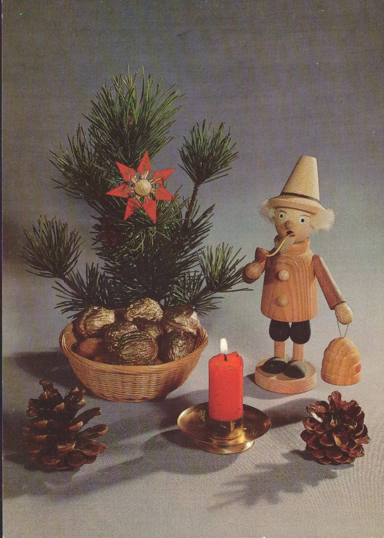 Новый год 1987. Новогодние открытки гдр. рождественские открытки гдр. новогодние открытки гдр фото.
