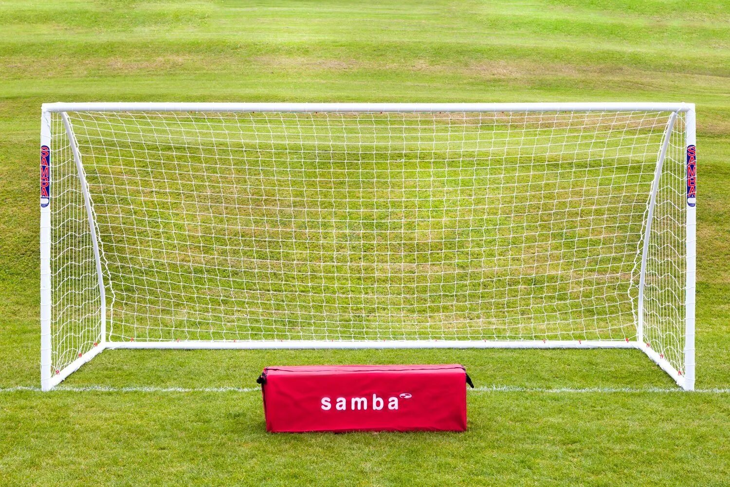 Football goalpost Mimi. Football net Pole.