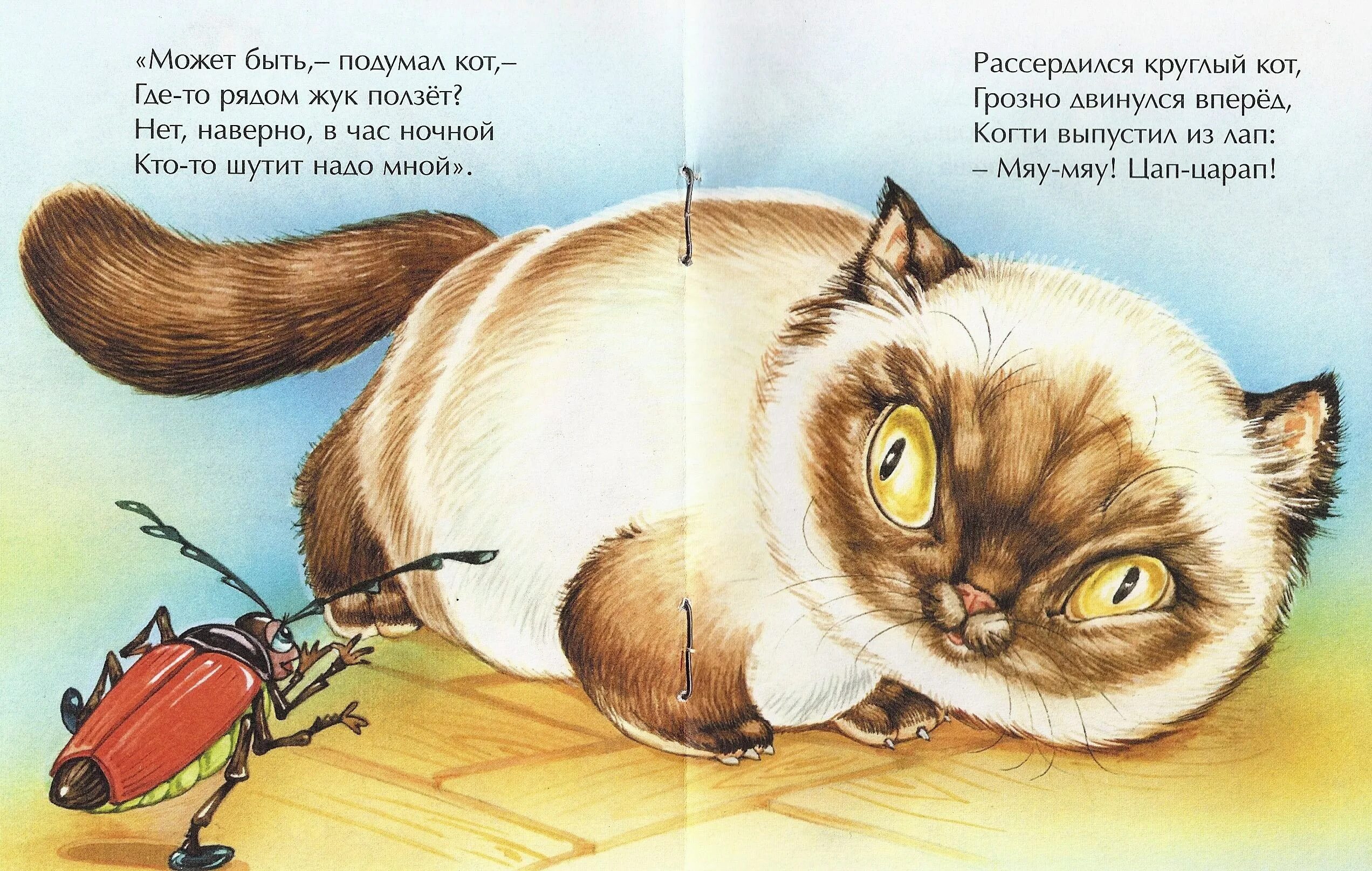 Выгляд шь кот мурлыч т. Круглый кот. стишок про круглого кота. стих круглый кот. сказка круглый кот.