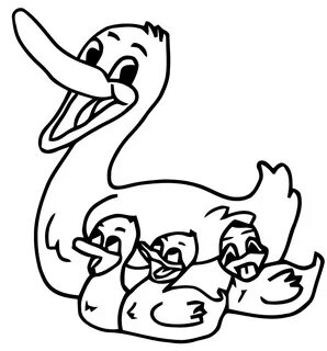 Coloriage Canard #1462 (Animaux) - Dessin à colorier - Coloriages à Imprimer Gra