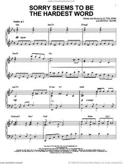Elton john the hardest word перевод