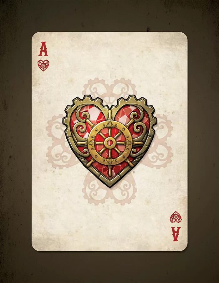 D playing cards