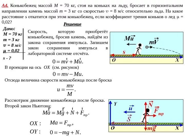 Задача о конькобежце. Конькобежец массой 70 кг стоя на коньках. Плоский виток площадью. Конькобежец массой 70 кг бросает камень массой 3 кг. Конькобежец бросивший в горизонтальном направлении камень.
