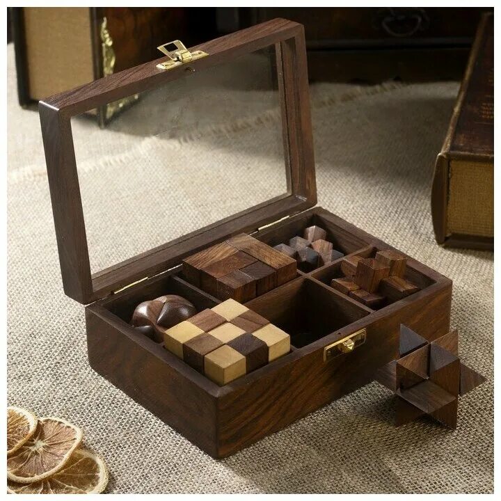 Подарок головоломка. Набор головоломок 4 в 1 галилео. Набор головоломка. Набор деревянных головоломок. Головоломка "подарок".