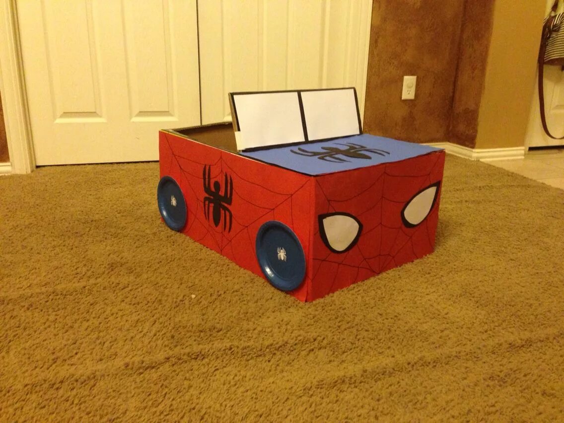 How to make car. Box машина. Toy Box Craft. Cardboard Crafts. Cardboard Crafting Kids.