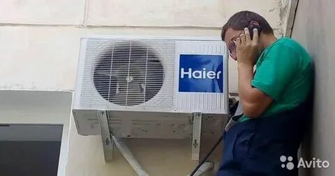 Монтаж haier