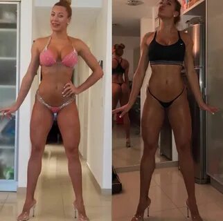 Entre una foto y otra, quince días de diferencia y dos kilos menos, sin per...
