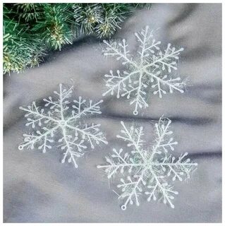 Мягкая снежинка