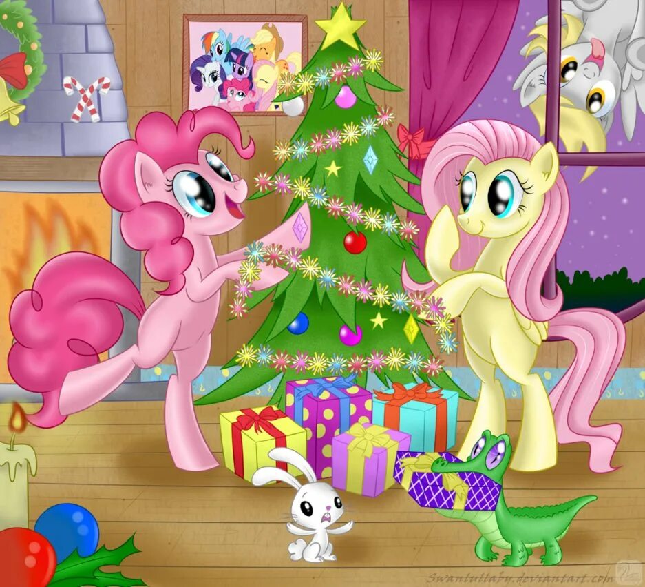 My little pony new. My little Pony новый год. Новогодние пони. Пони с новым годом. Рождество пони.