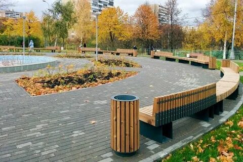 Малые архитектурные формы в парке