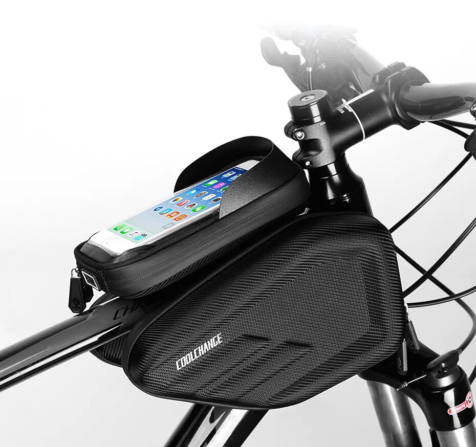 Велосумка для велосипеда. Велосумка COOLCHANGE. Сумка на раму COOLCHANGE. Tempesta Top tube Touch Screen Bike Bag 2 compartments сумка на раму. Велосумка ROCKBROS на раму.