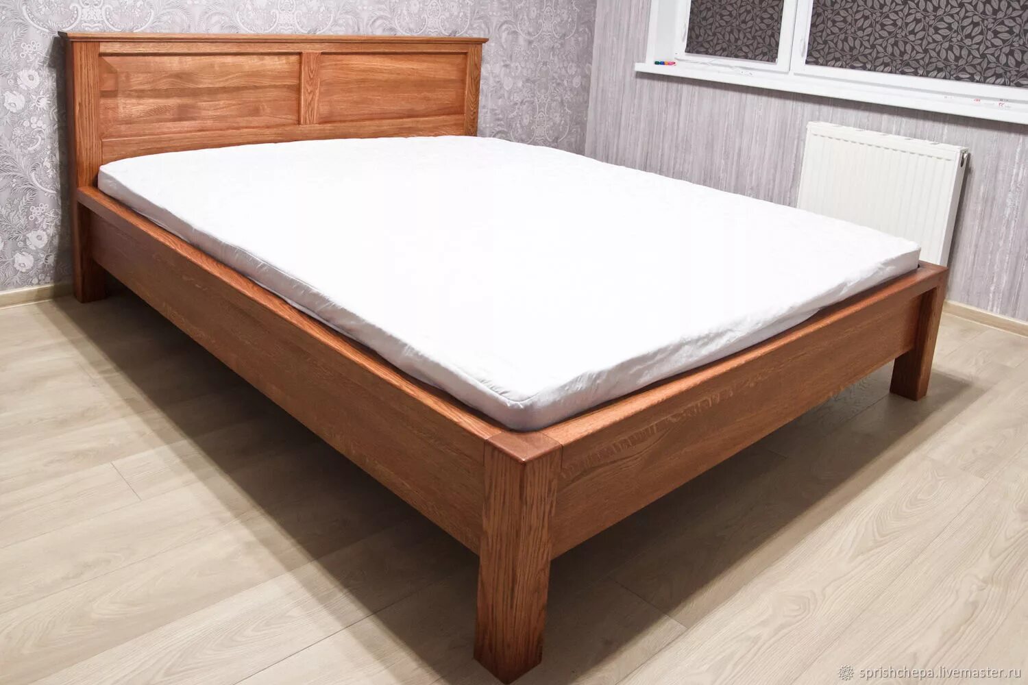 Кровати двуспальные сосна. Кровать деревянная (дуб) ГМ 8421. Кровать Garbo из массива бука 160x200 коллекция Gamilton.