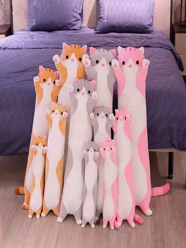 Длинные мягкие котики