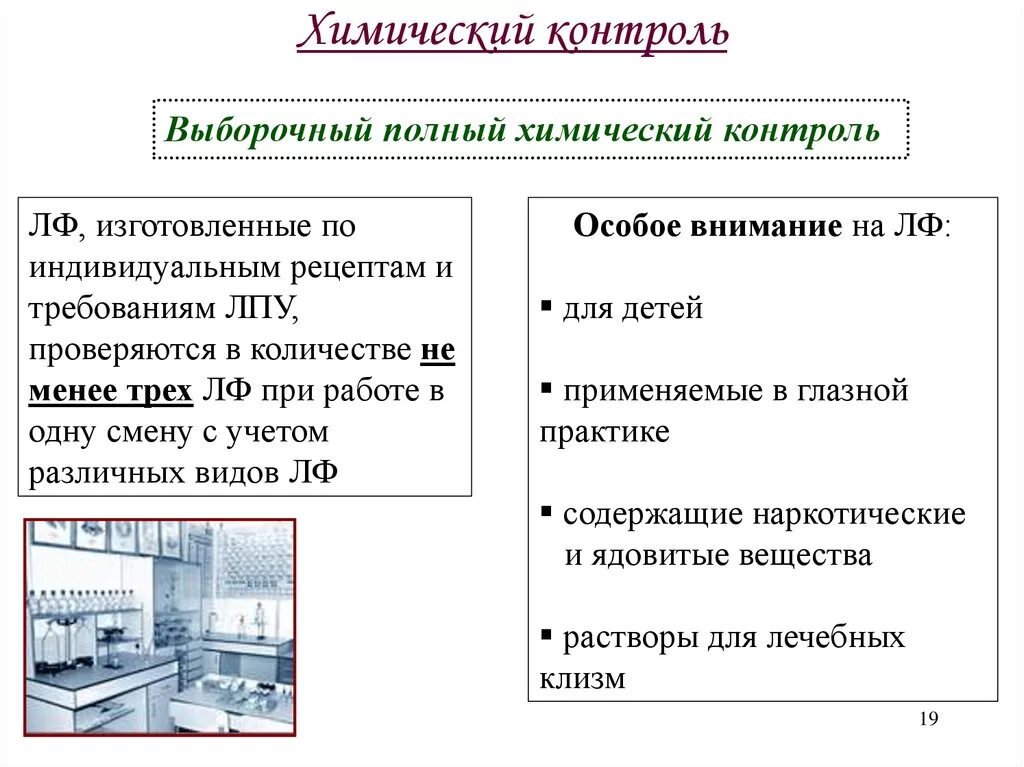 Химический контроль. Виды химического контроля. Химический контроль проводится для. Химический вид контроля в аптеке. Химический контроль лекарственных форм