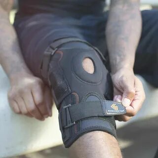 Shock Doctor Ultra Knee Support Brace with Bilateral Hinges - Black eBay