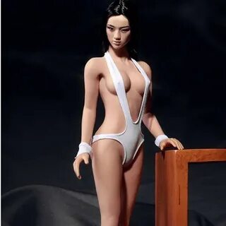 Phicen Plmb2013 17 Middle Breast 1 6 Scale Bikini Body Girl Figure Tang Wei Head Scuplt.