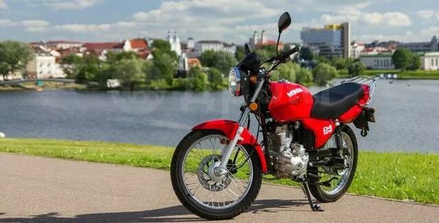 Мотоцикл MINSK D4 125 красный: купить в Минске, доставка по Беларуси, цена