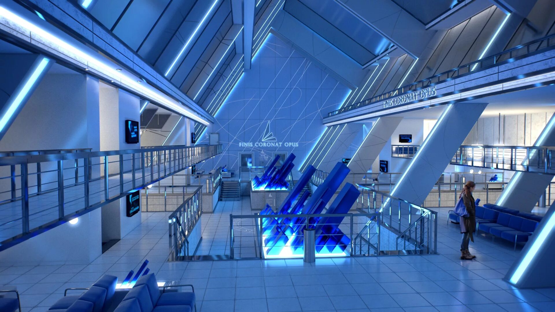 Рабочие пространства edge. Mirrors edge catalyst интерьеры. mirrors edge interior. интерьер офиса. футуристичное зеркало.