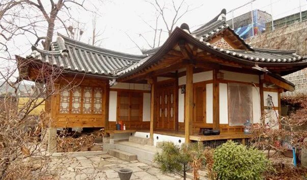 Китайская изба. Южная Корея Ханок. Традиционные корейские дома Ханок. Корейская архитектура Ханок. Ханок дом в Корее.