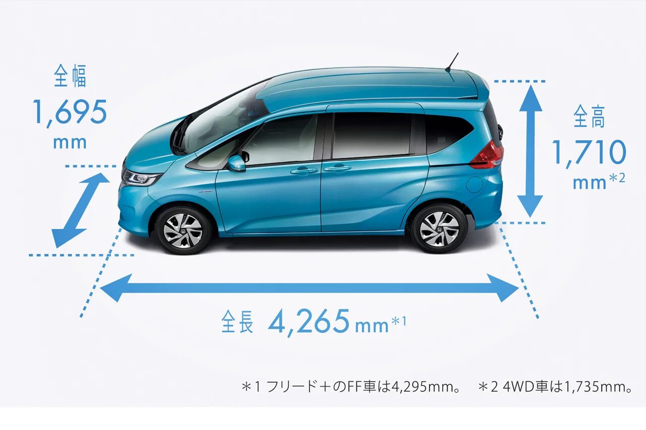 Honda freed кузова. Хонда Фрид габариты кузова. Габариты Хонда Фрид 2 поколения. Габариты Хонда Фрид 2017 года. Хонда Фрид Спайк Размеры.