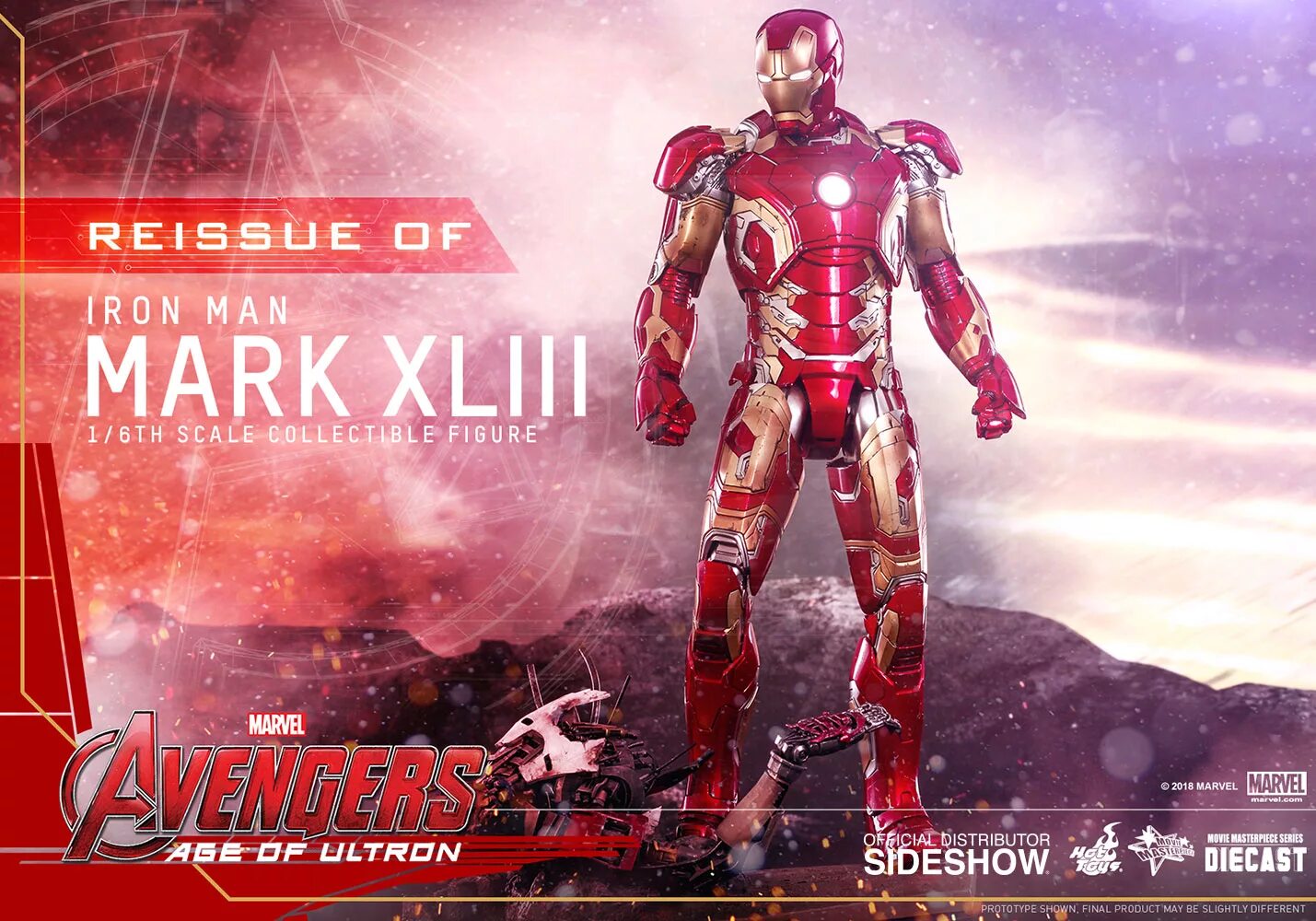 Iron mark. Железный человек hot Toys Mark 43. Хот Тойс Мстители.