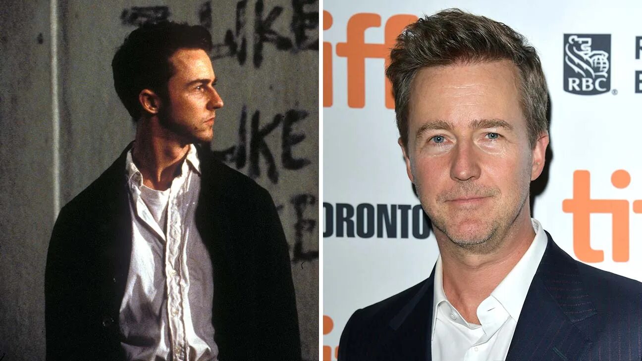 Нортон питт. Brad Pitt and Edward Norton.