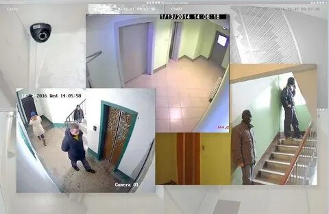 Видеонаблюдение в подъезде многоквартирного