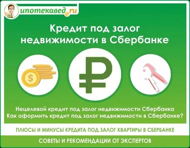 Дома под залогом сбербанка
