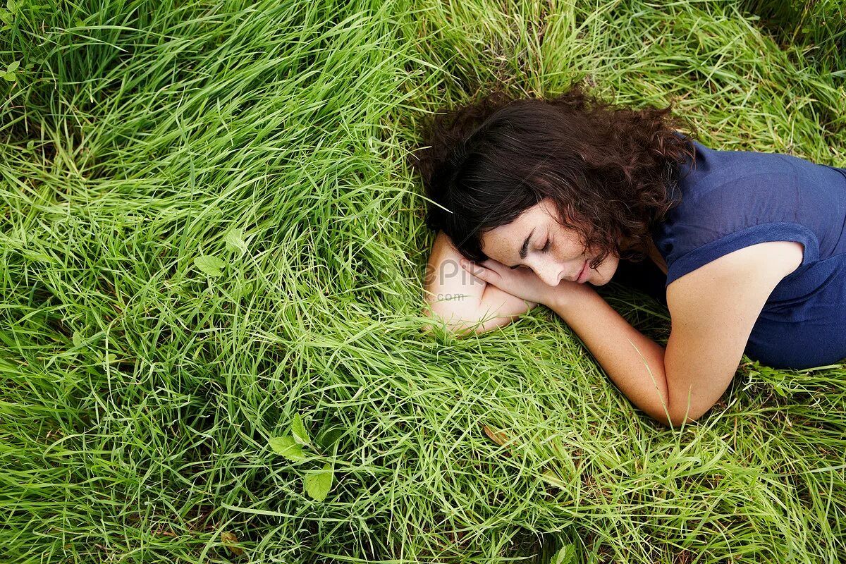 Sleeping in the garden